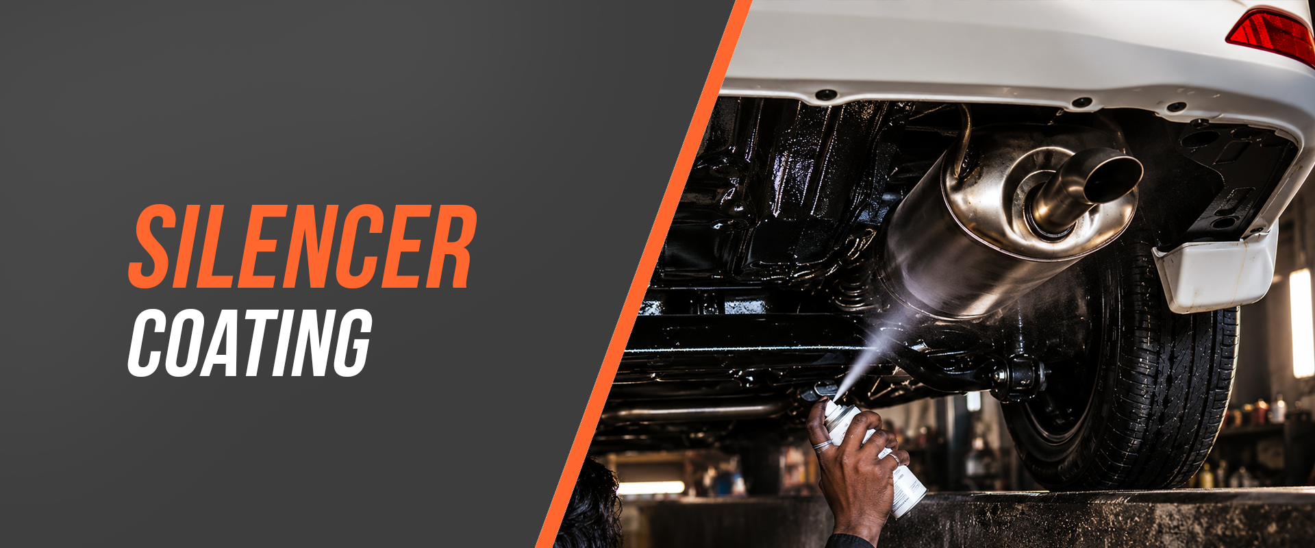 Silencer Coating – Heat & noise insulation